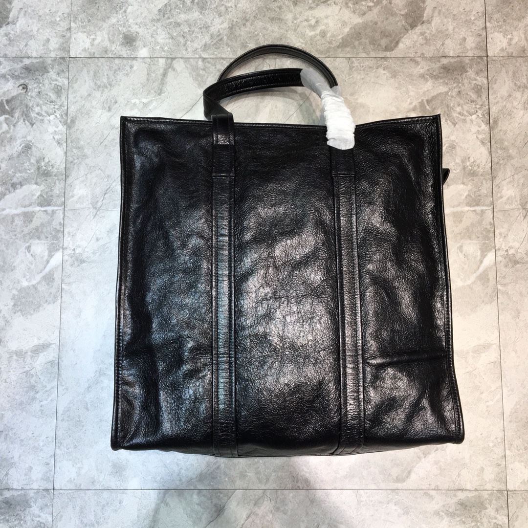 Balenciaga Bazar Large Handbag Shopping Bag Black